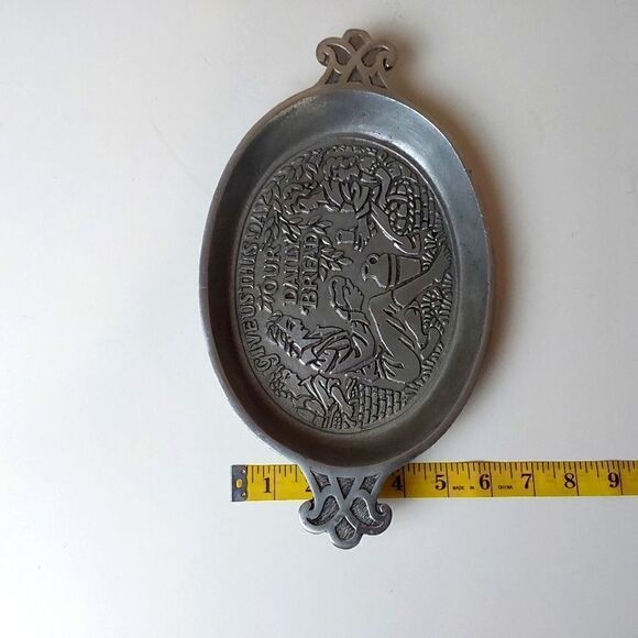 Daily Bread Server Tray-Pewter  - Picture 8 of 8